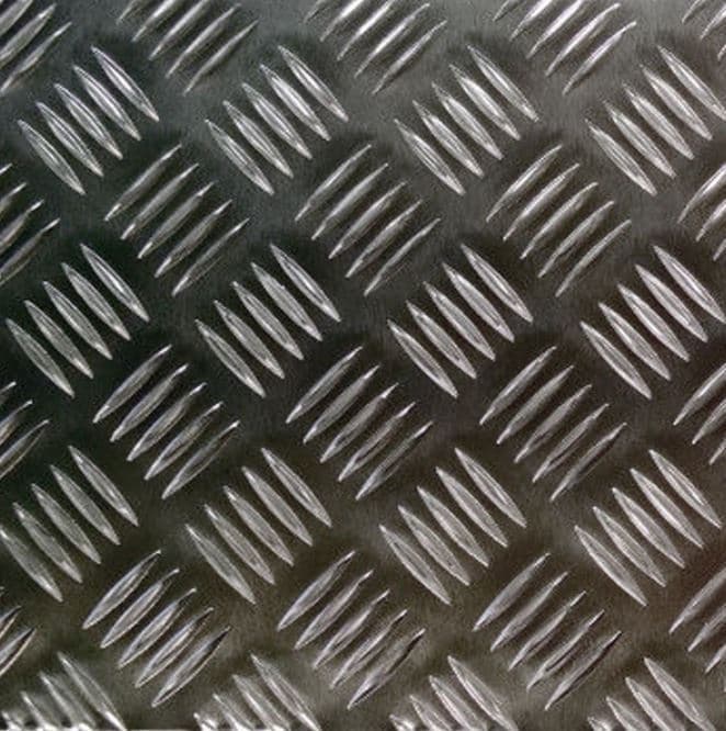 Kyynel- ja kuviolevyt Kyynellevy Alumiini 5x1000x4000mm
