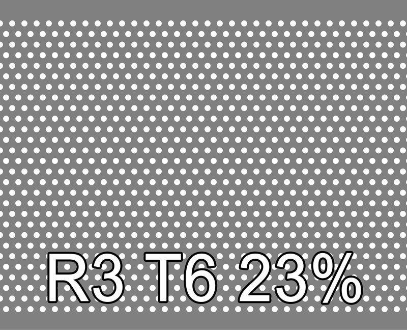 Reikälevyt RST 3x1000x2000mm R3 T6 22.5%