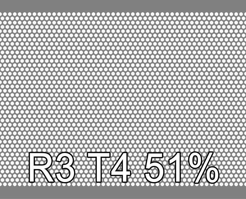 Reikälevyt Teräs 1x1000x2000mm R3 T4 50.6%