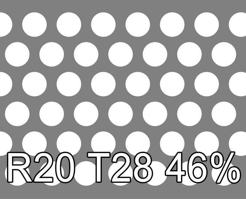 Reikälevyt Teräs 2x1500x3000mm R20 T28 45.9%