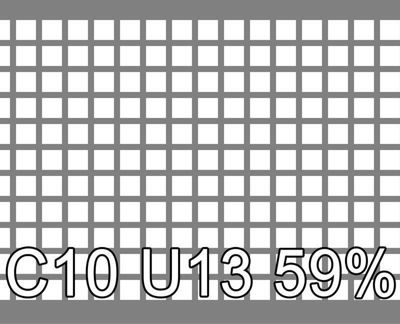 Reikälevyt RST 0.8x1000x2000mm C10 U13 59.2%