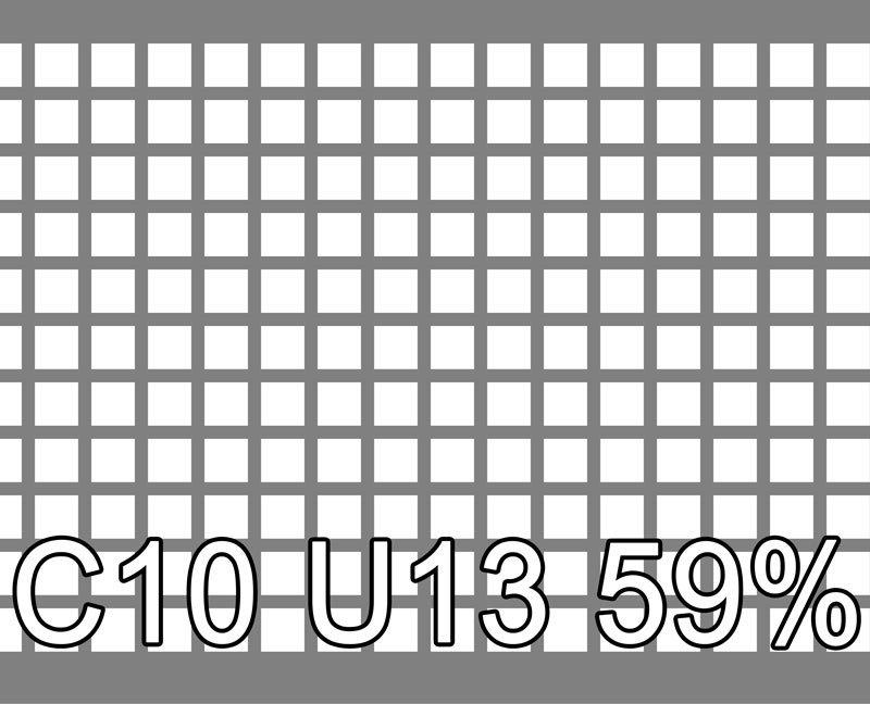 Reikälevyt RST 1.5x1000x2000mm C10 U13 59.2%