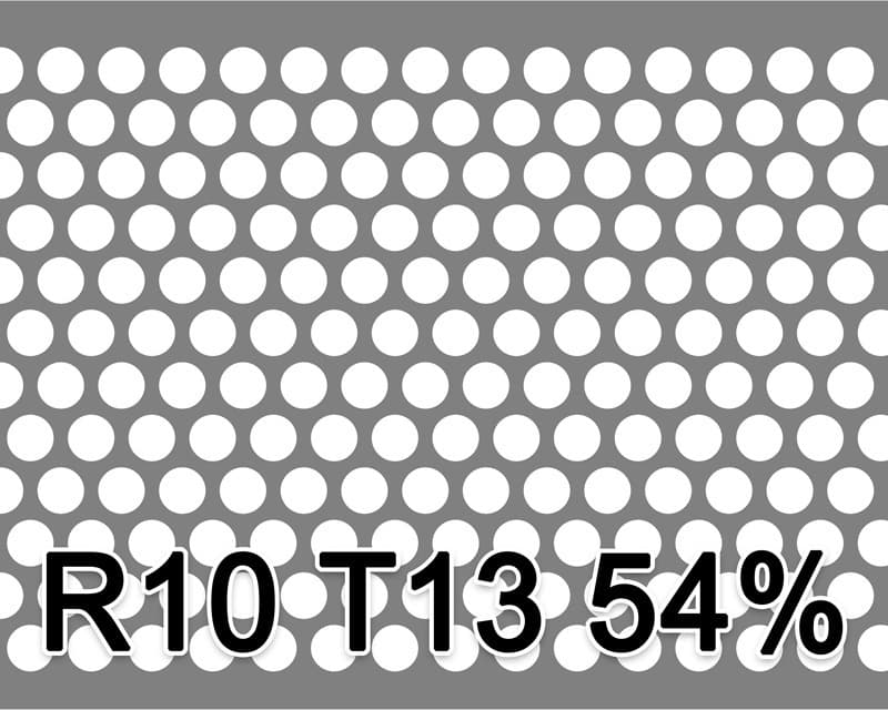 Reikälevyt HST 3x1000x2000mm R10 T13 53.7%