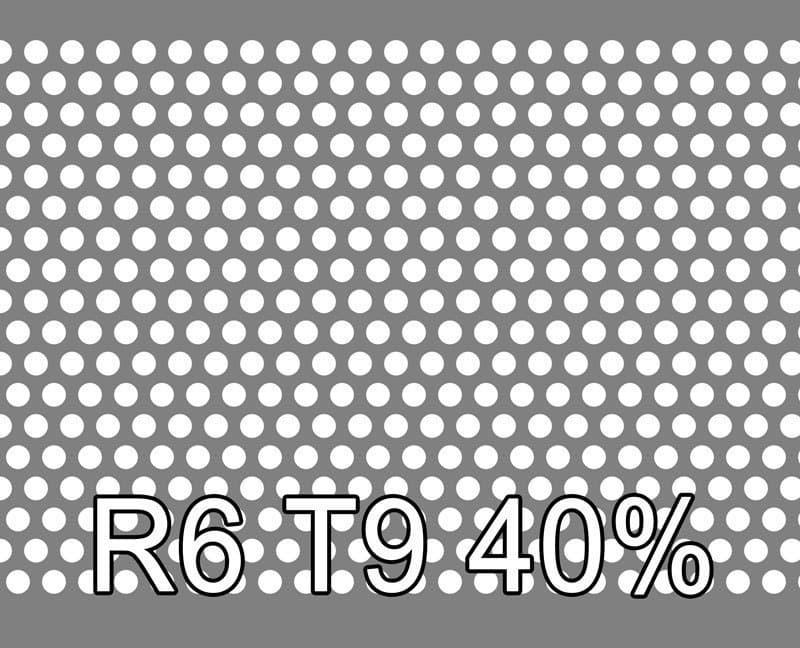 Reikälevyt HST 3x1000x2000mm R6 T9 40%