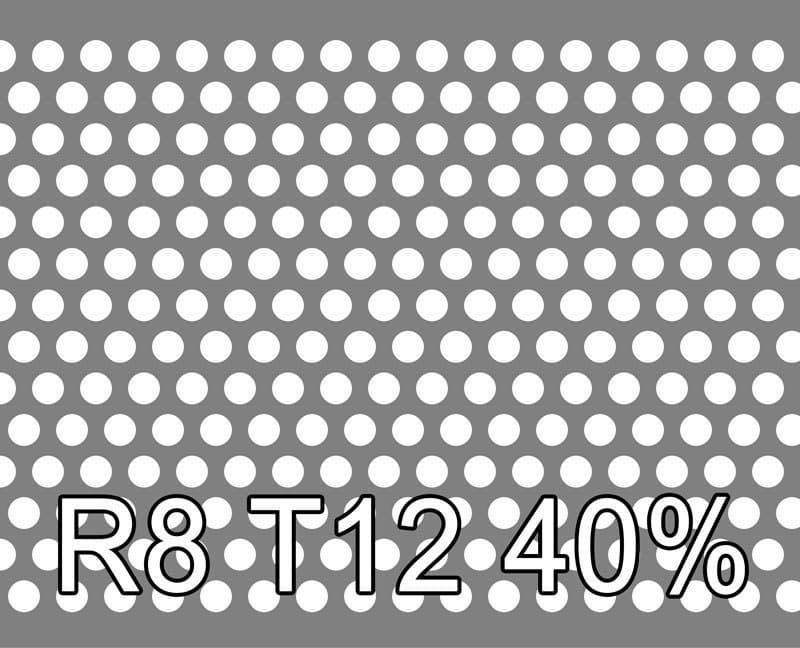 Reikälevyt HST 6x1000x2000mm R8 T12 40%