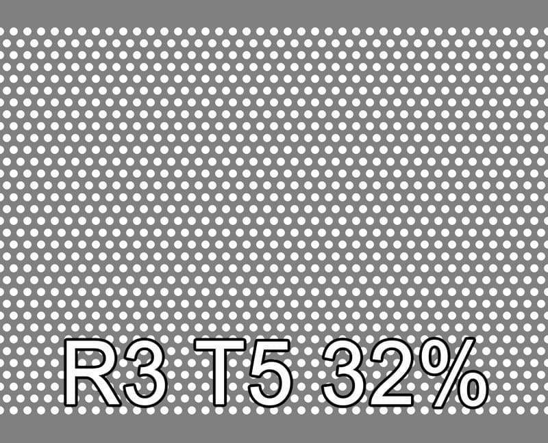 Reikälevyt Teräs 3x1000x2000mm R3 T5 32.4%