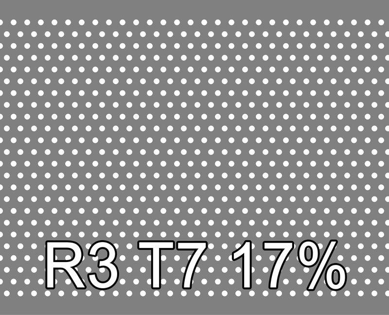 Reikälevyt Sinkitty 0.75x1000x2000mm R3 T7 16.7%