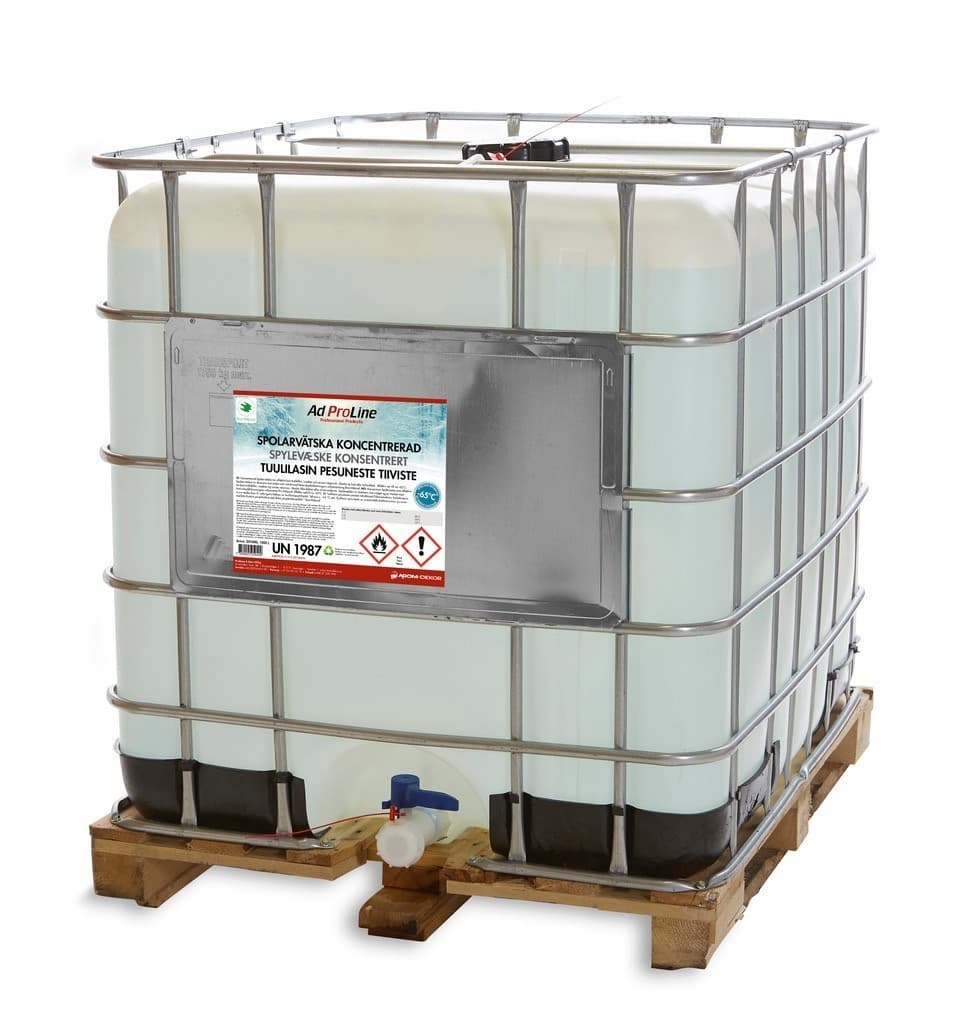 Ajoneuvojen Pesu & ylläpito Tuulilasinpesuneste tiiviste 1000l IBC-hanalla