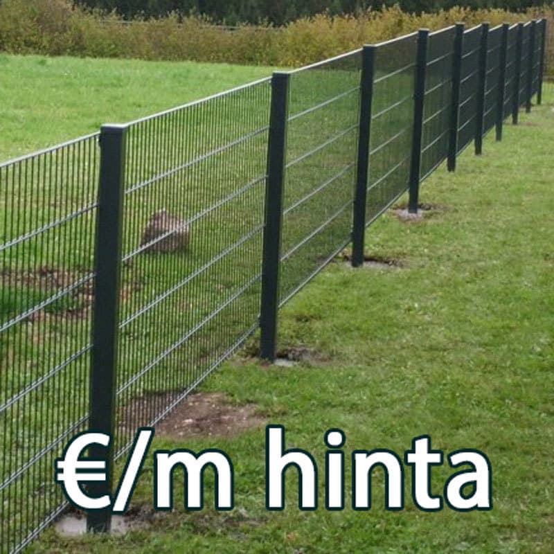 Kolmilanka-aita setit 2DS 1030mm RAL6005 Vihreä