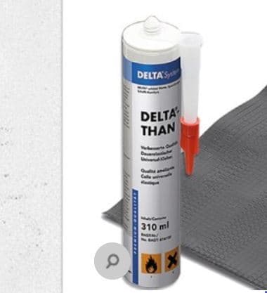Radonsuojat ja pakkasmatot Radonsuojan Selta Than -kiinnitysmassa 310 ml