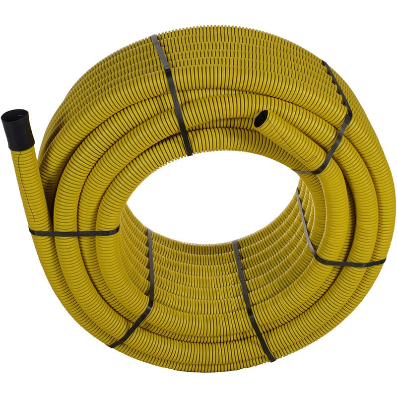Paineputket Kaapelinsuojaputki tupla 50mm 50m b keltainen Vetonaru