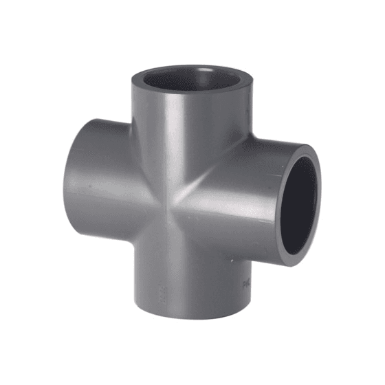 Putkenosat Ristiyhde PVC-U 10mm