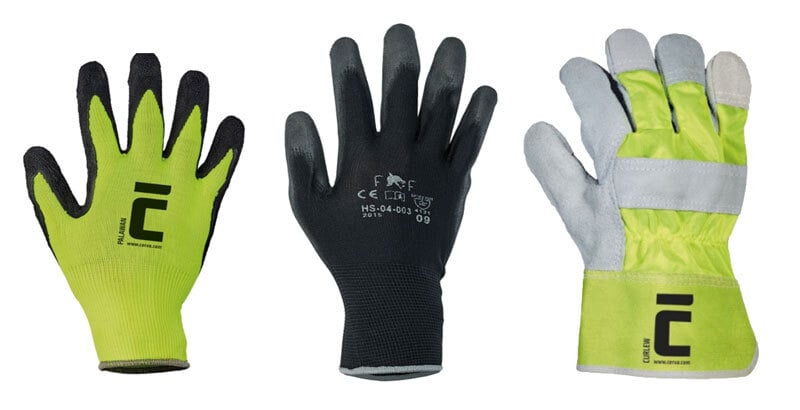 Suojakäsineet turvaavat kätesi työssä kuin työssä