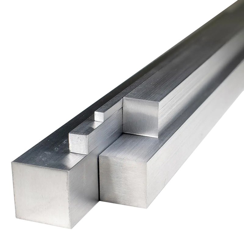 1 - Neliöteräkset Alumiini EN AW-6082 150x150mm 3000mm