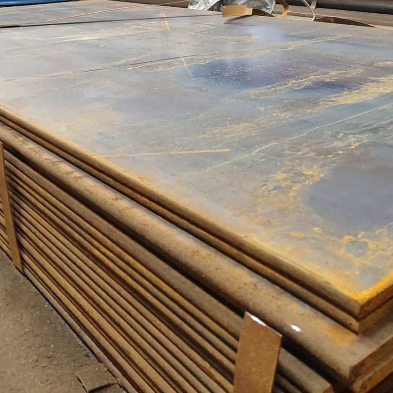 Teräslevyt S355J2+N 5x2000x6000mm