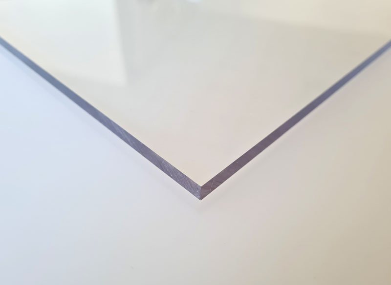 Polykarbonaattilevyt Polykarbonaattilevy 12x2050x3050mm Kirkas UV-Suojattu Suulakepuristettu