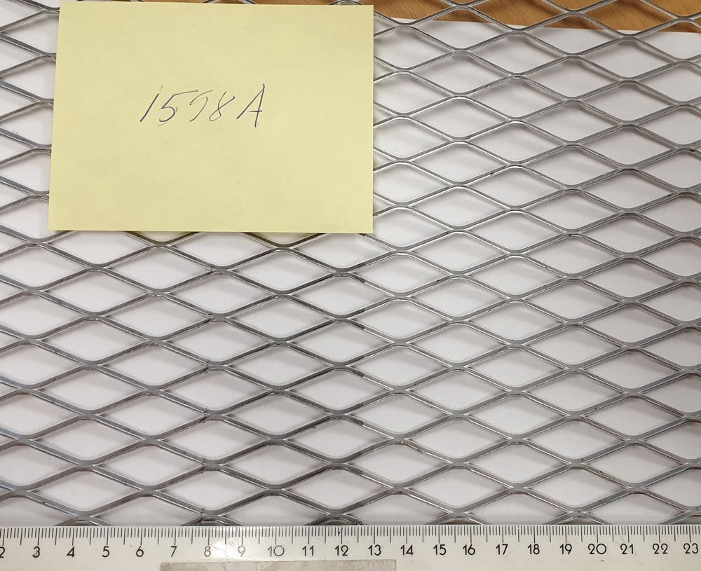 1 - Alumiini verkkolevyt Alumiini 17x38 2500x1250mm avoin ala 73%