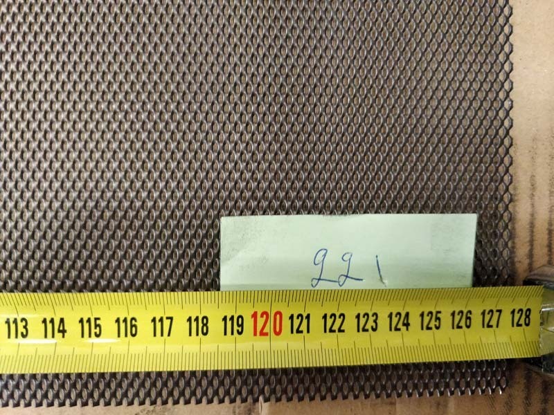 1 - Teräs verkkolevyt Teräs 3.4x5.8 1250x1250mm avoin ala 31%