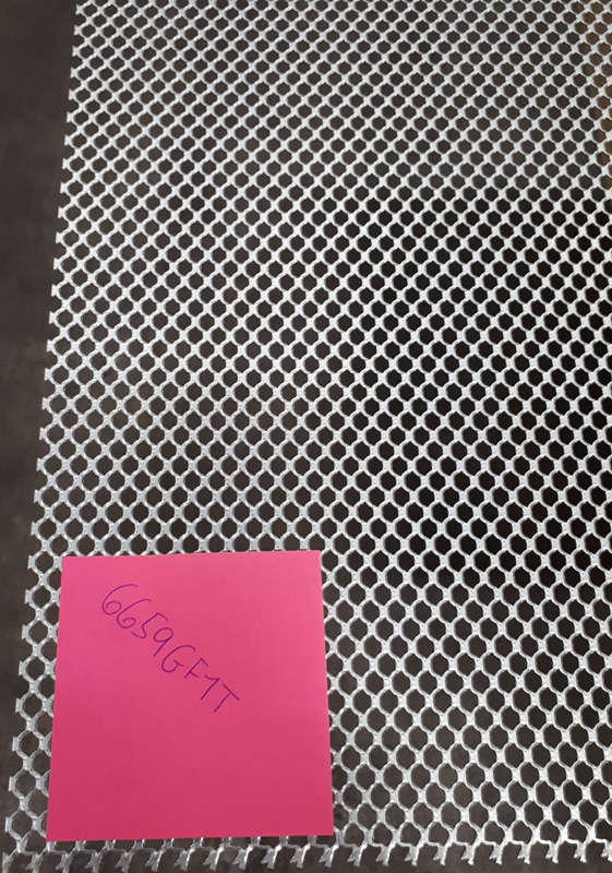 1 - Sinkityt verkkolevyt Sinkitty litistetty 4.3x6.2 1250x2500mm avoin ala 61%