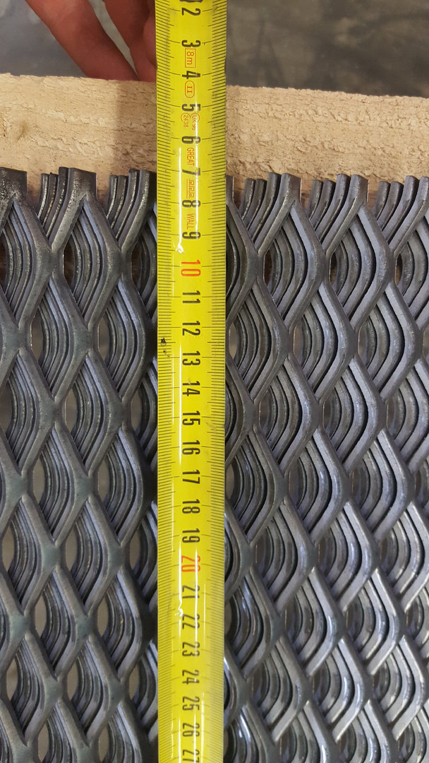 1 - Teräs verkkolevyt Teräs 14x36 1220x2440mm avoin ala 54%