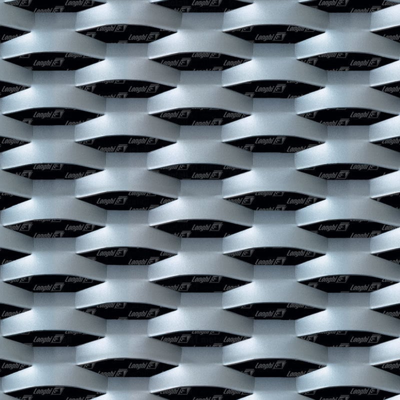 1 - Alumiini verkkolevyt Alumiini ESEDRA 70x26mm 1250x2500mm