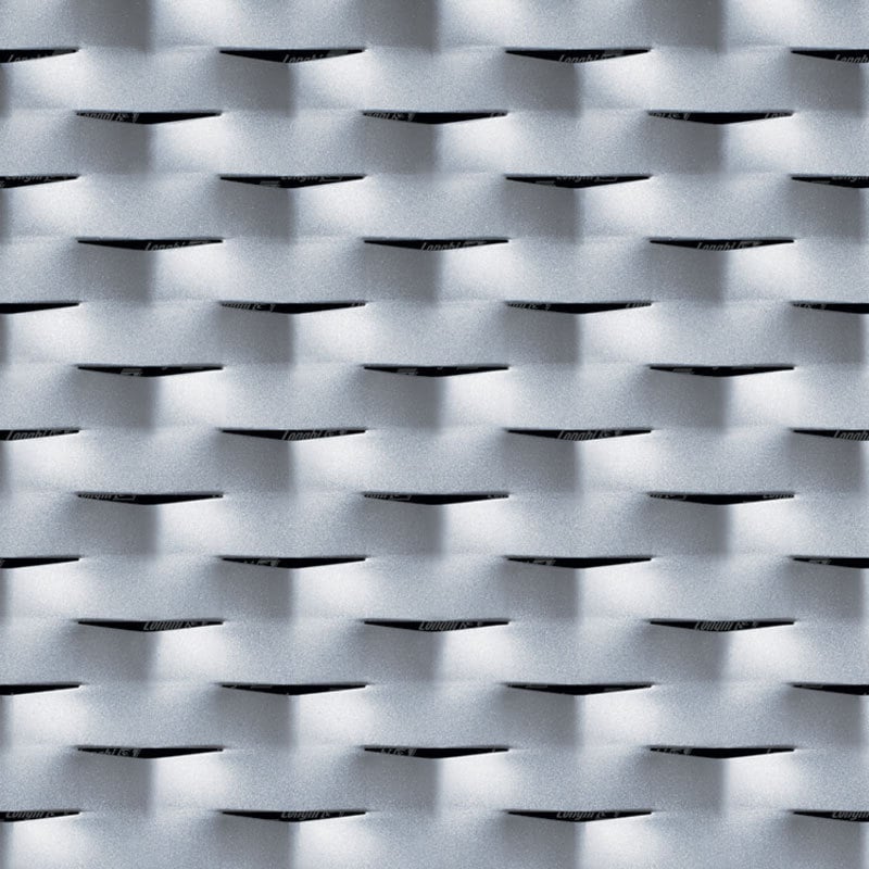 1 - Alumiini verkkolevyt Alumiini PRIVACY 62.5x20mm 1000x2000mm