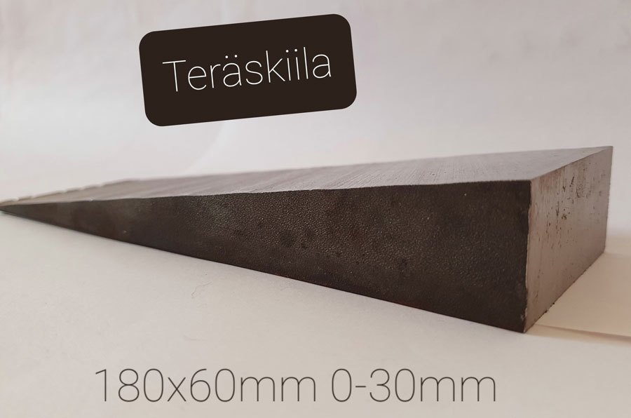 Tarvikkeita Teräskiila 180x60x30mm