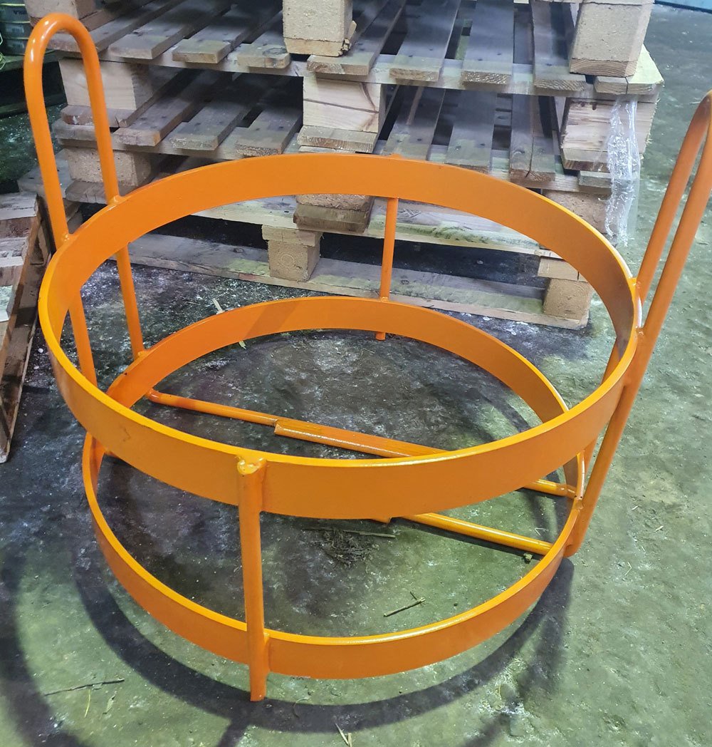 1 - Tarvikkeita Sertifioitu nostokori paljulle oranssi