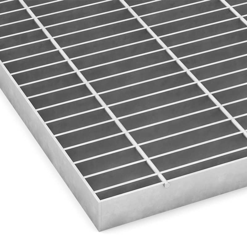 Ritilämatot ja tasoritilät Rappuralli kuumasinkitty 17x75 30x2 1300x1000mm kehystetty