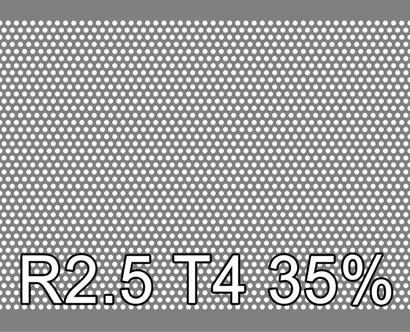 1 - Teräs reikälevyt Teräs 1x1000x2000mm R2.5 T4 35.1%