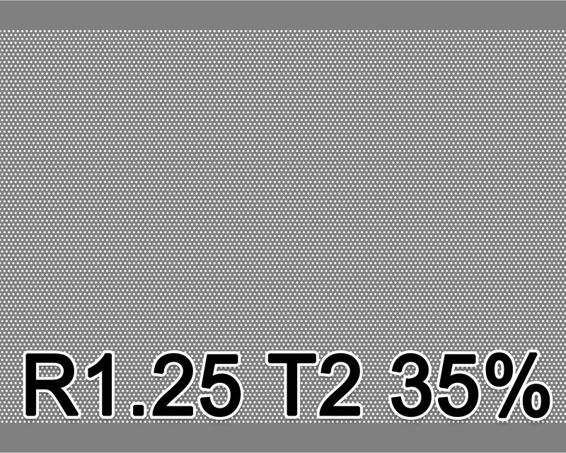 1 - Teräs reikälevyt Teräs 1x1000x2000mm R1.25 T2 35.1%