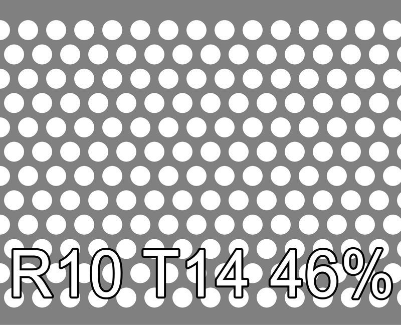 1 - Teräs reikälevyt Teräs 1.5x1000x2000mm R10 T14 45.9%