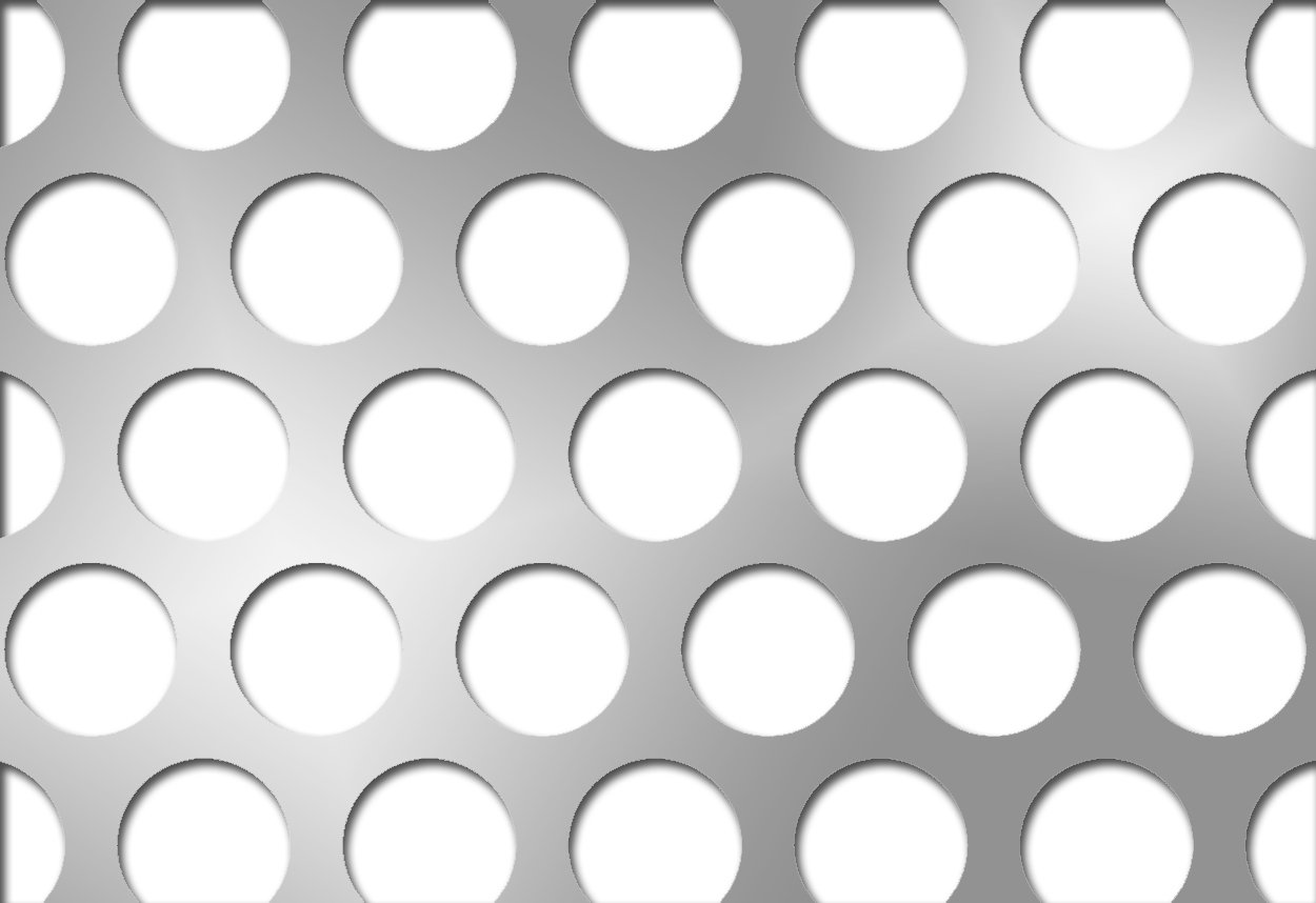 1 - Teräs reikälevyt Teräs 1.5x1000x2000mm R25 T32 54.9%