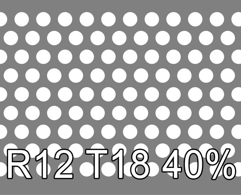 1 - Teräs reikälevyt Teräs 1.5x1000x2000mm R12 T18 40.0%