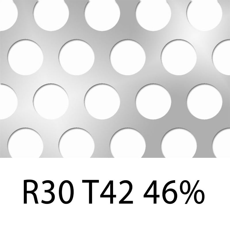 1 - Teräs reikälevyt Teräs 2x1000x2000mm R30 T42 45.9%