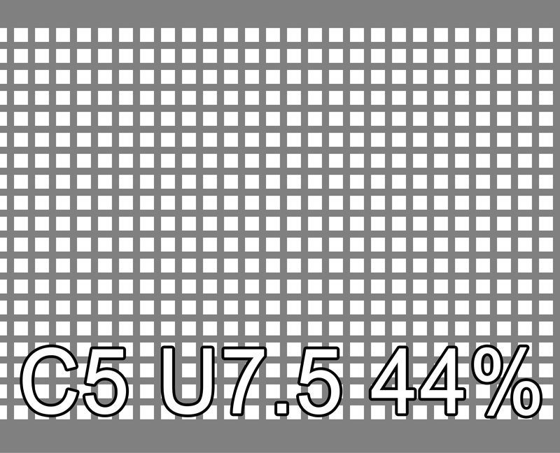 1 - Teräs reikälevyt Teräs 1.5x1000x2000mm C5 U7.5 44.4%