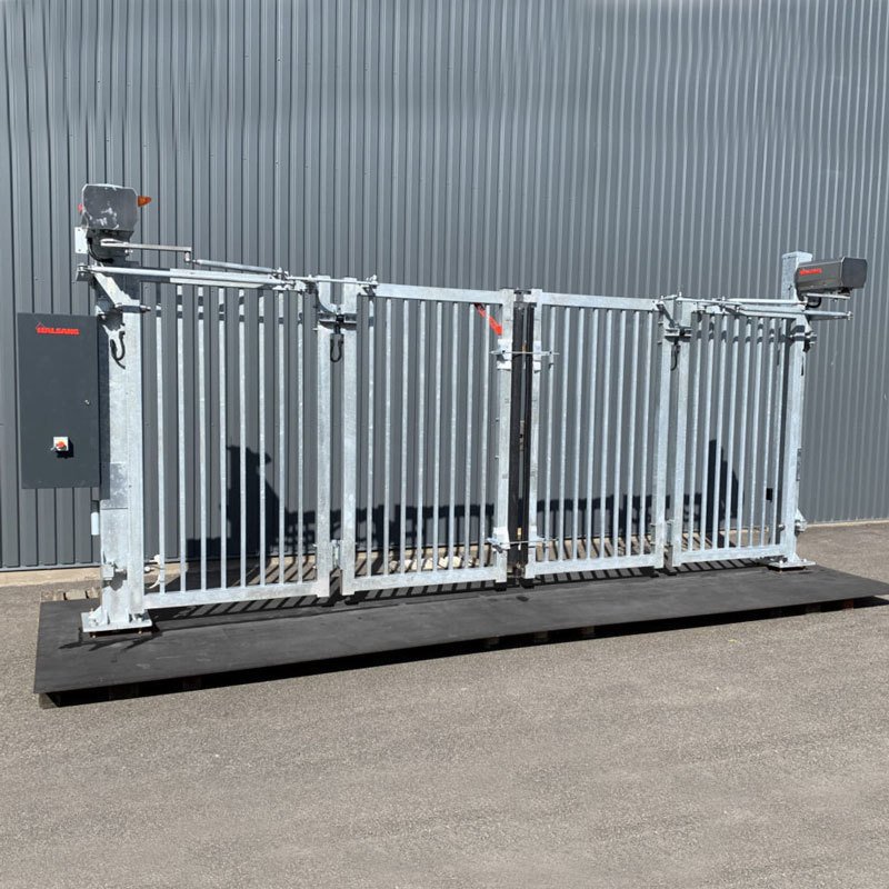 1 - Työmaaportit Työmaaportti 2-Lehtinen taittuva Aukko 5000mm automaatti