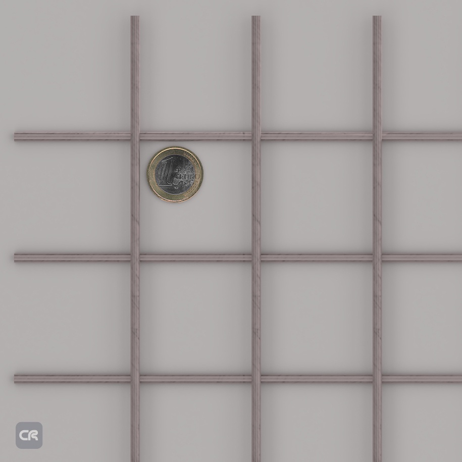 Hitsatut verkot Teräs 50x50x4.0 2000x3000mm