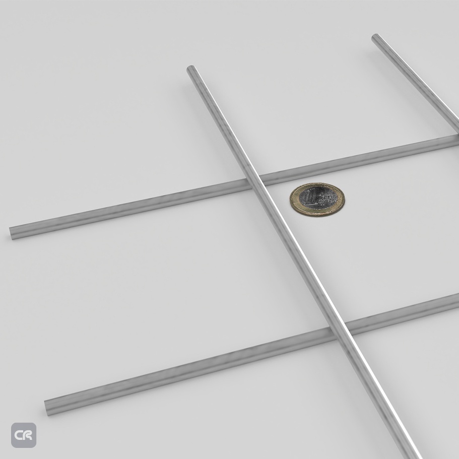 1 - Hitsatut verkot Kuumasinkitty 100x100x5.0 2000x3000mm