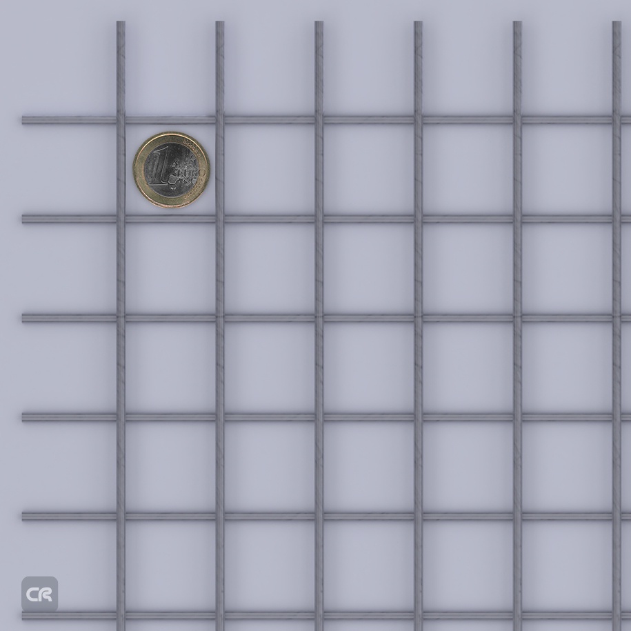 1 - Hitsatut verkot RST 30x30x3.0 1000x3000mm