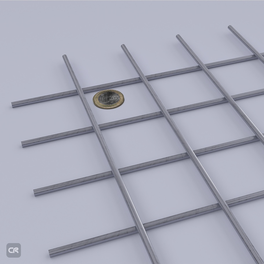 Hitsatut verkot RST 50x50x5.0 1000x2000mm