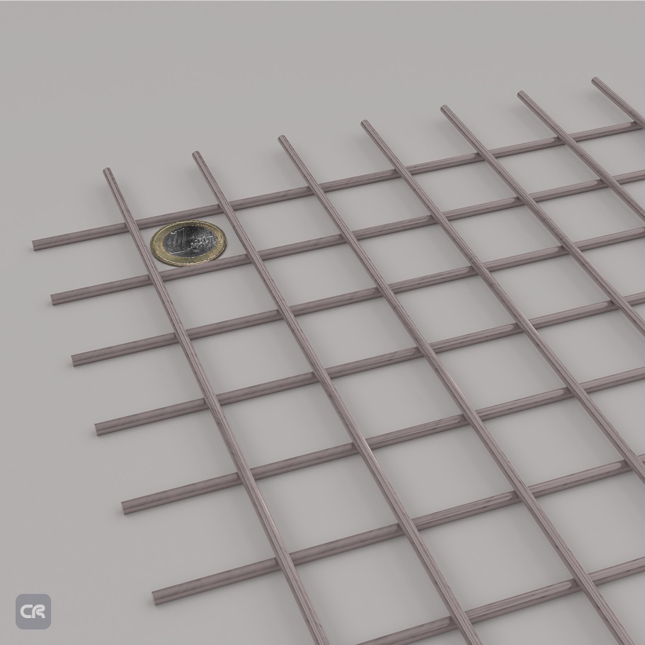 1 - Hitsatut verkot Teräs 30x30x3.0 1000x2000mm