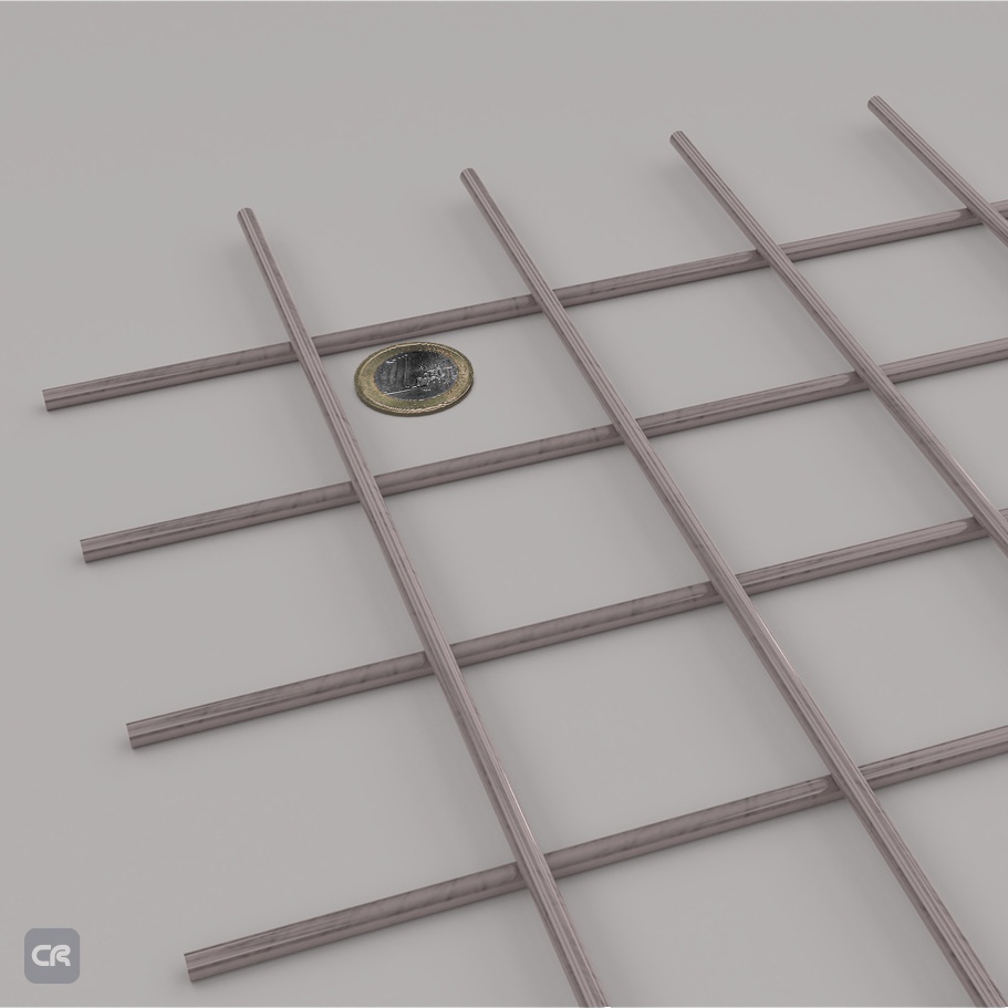 1 - Hitsatut verkot Teräs 50x50x4.0 1250x2500mm