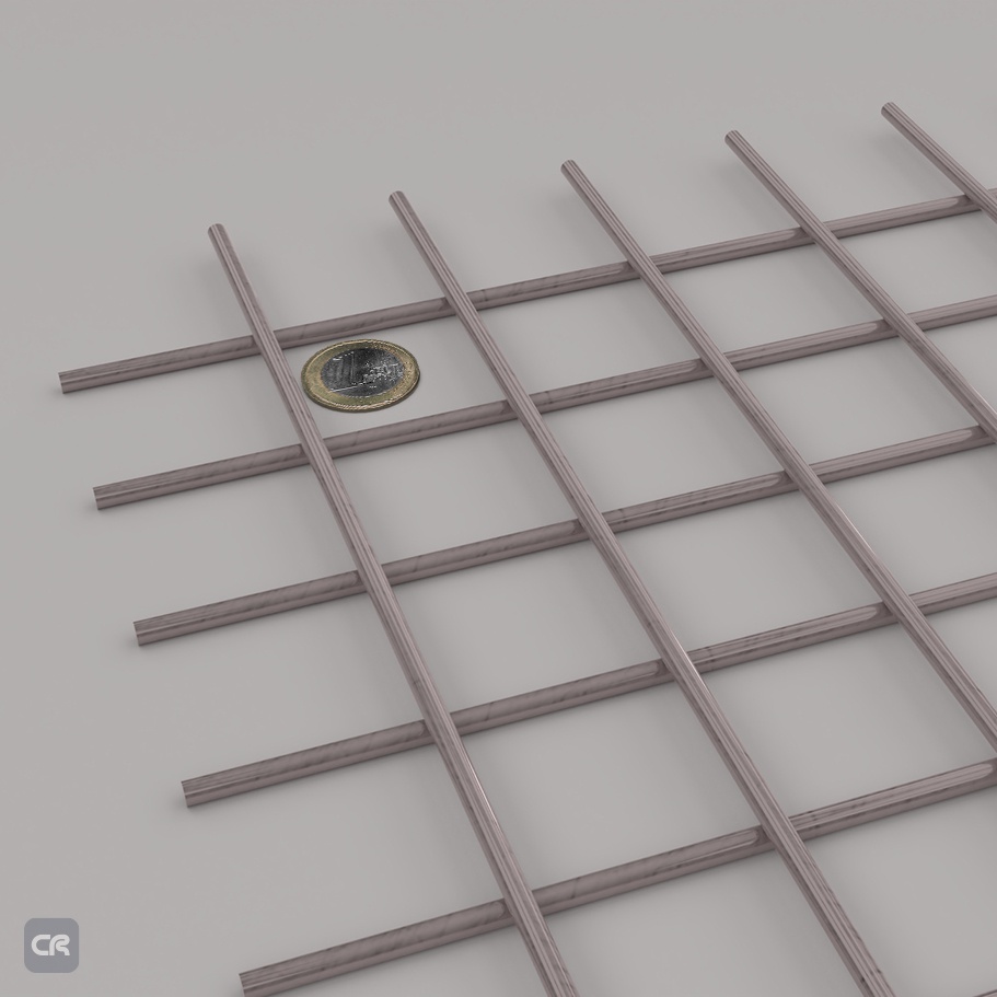 1 - Hitsatut verkot Teräs 40x40x4.0 1250x2500mm