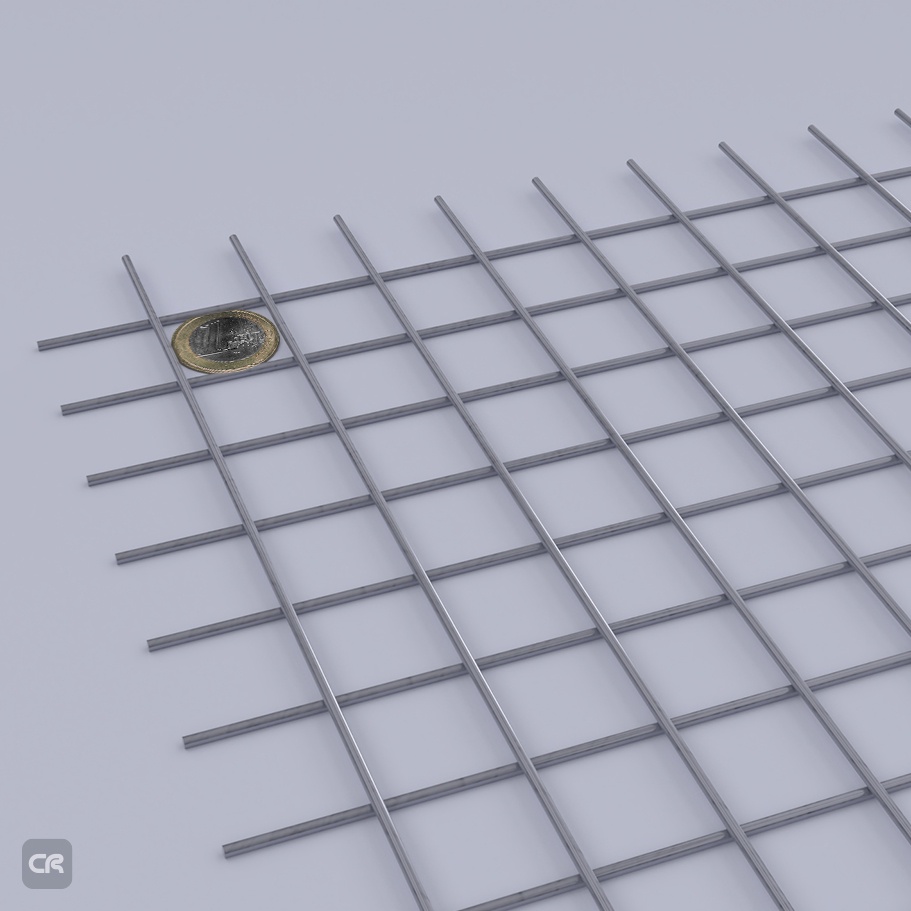 1 - Hitsatut verkot RST 25x25x2.85 1000x2000mm