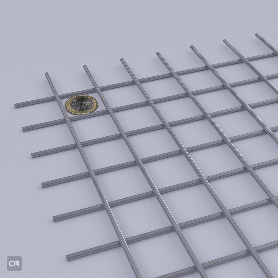 1 - Hitsatut verkot RST 30x30x2.85 1200x2400mm