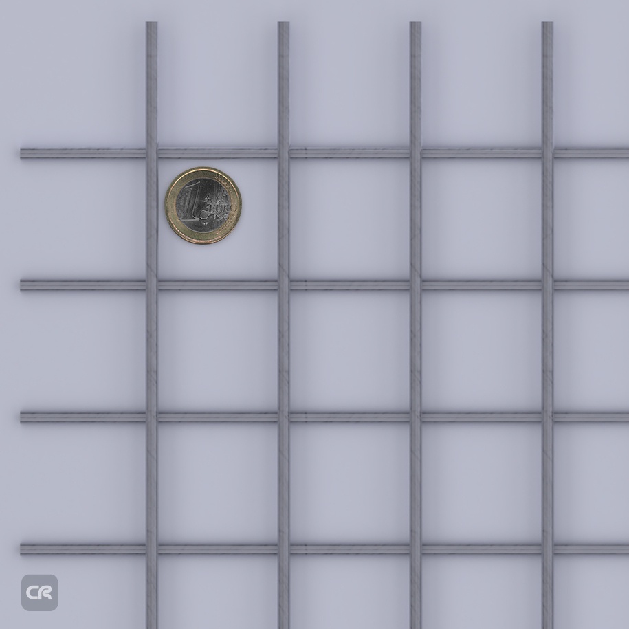 1 - Hitsatut verkot RST 40x40x2.85 1000x2000mm