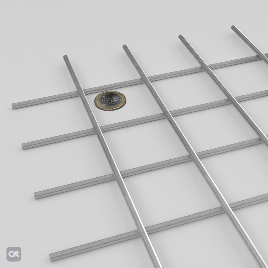 Hitsatut verkot Kuumasinkitty 50x50x2.8 1250x2500mm