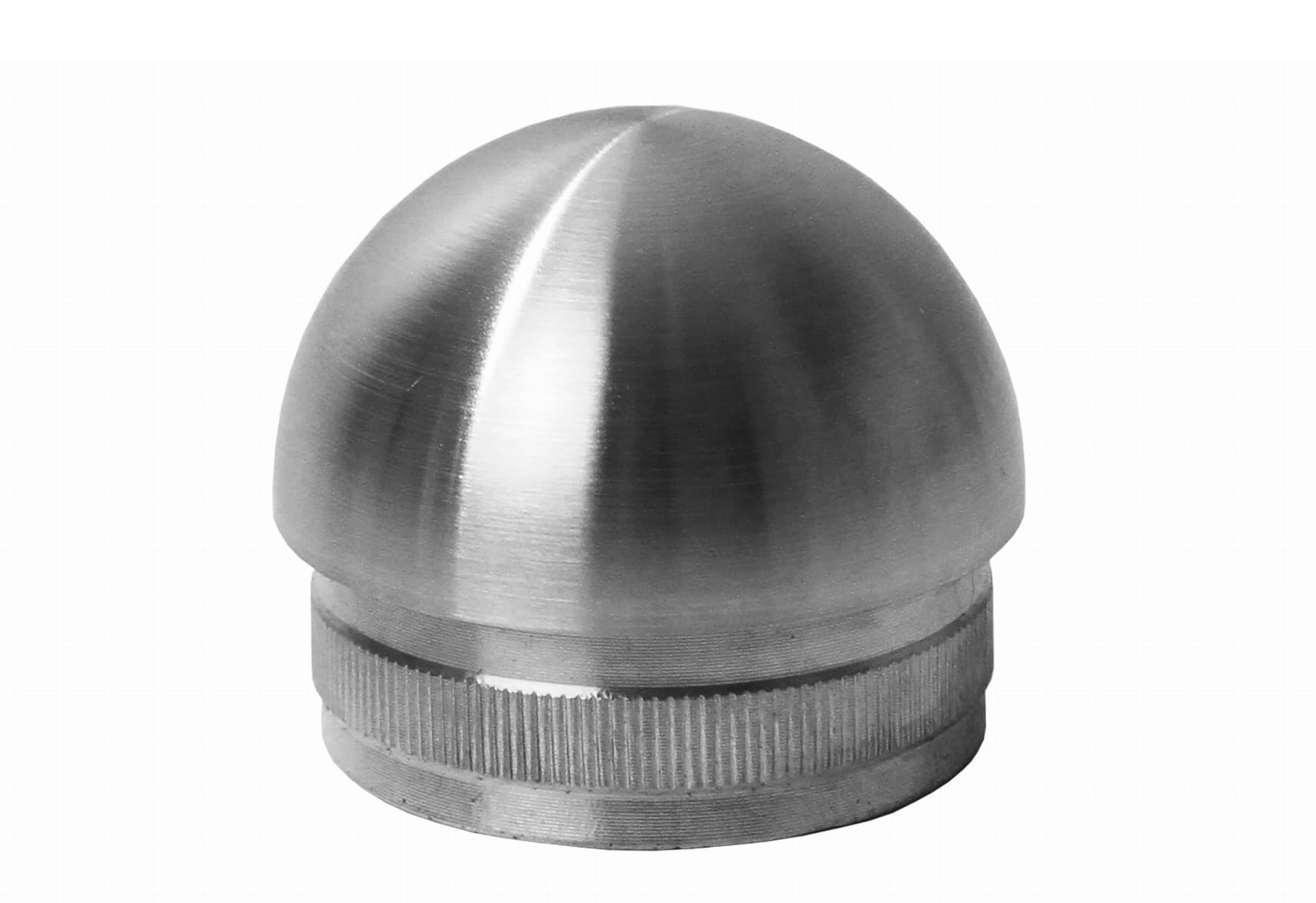 1 - Kaideosat Päätytulppa kupoli RST 42,4mm