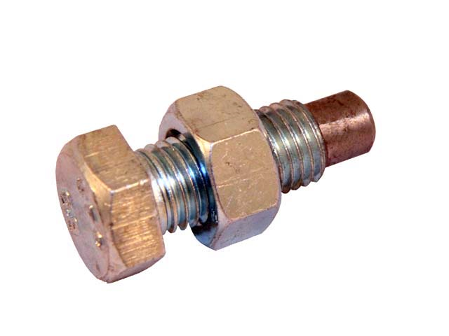 Tieterät Pultti ja mutteri auran jalaksen kuulapitimeen